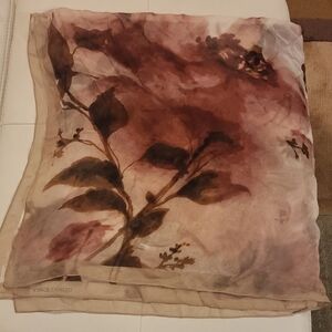 Vince Camuto Sheer Tan Scarf
